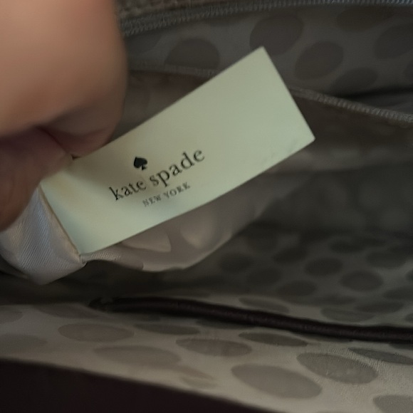 Kate Spade Luxurious Dark Wine Purple Large Leather Tote Bag 🌸🌸 - Picture 10 of 13